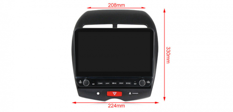 Navigatie dedicata Mitsubishi ASX cu butoane rotative model 2024, 9 Inch, 2GB RAM 32GB ROM, Quadcore, Android 13, WiFi, Bluetooth, Magazin Play [5]