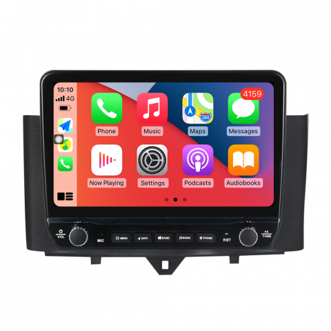 Navigatie dedicata Smart Fortwo 2011-2015 cu butoane rotative model 2024, 9 Inch, 2GB RAM 32GB ROM, Quadcore, Android 13, WiFi, Bluetooth, Magazin Play [1]