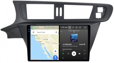 Navigatie dedicata Citroen C3-XR 2010-2015, 12GB RAM 256GB ROM, Android 13, Rezolutie 2K, Display QLED, 10", DSP, Carplay, Android Auto, Internet, Youtube, Waze, Wi Fi, USB [3]