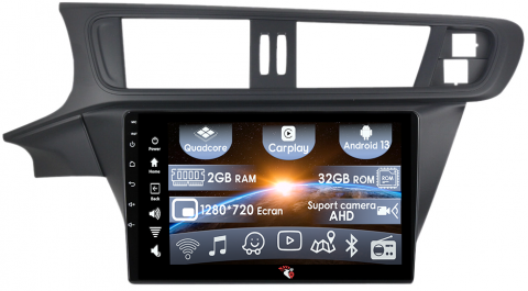 Citroen - (Resigilata) Navigatie dedicata Citroen C3-XR 2010-2015, 2 GB RAM 32 ROM, Android 13, Display 10",Carplay, Android Auto, Internet, Youtube , Waze , Wi Fi , Usb , Bluetooth , Mirrorlink