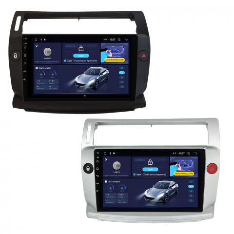 Citroen - (Resigilata) Navigatie dedicata Citroen C4 2004-2014, Android 13, Wireless Carplay si Android auto 2GB RAM 32 ROM, Ecran Full HD, Display IPS, 9 inch, Microfon Extern, Camera AHD