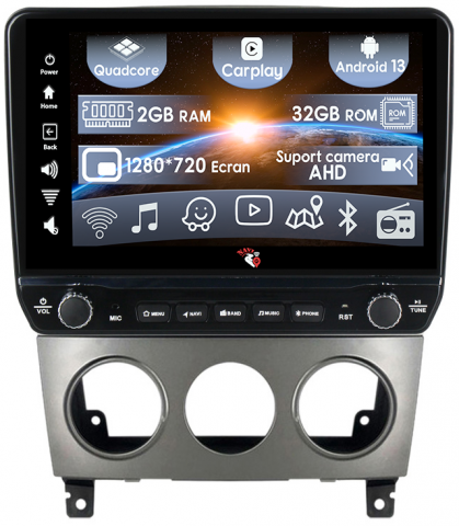 Subaru - Navigatie dedicata Forester 2004-2008 cu butoane rotative model 2024, 9 Inch, 2GB RAM 32GB ROM, Quadcore, Android 13, WiFi, Bluetooth, Magazin Play