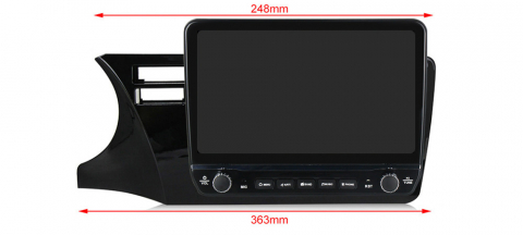 Navigatie dedicata City 2014-2017 cu butoane rotative model 2024, 9 Inch, 2GB RAM 32GB ROM, Quadcore, Android 13, WiFi, Bluetooth, Magazin Play [5]