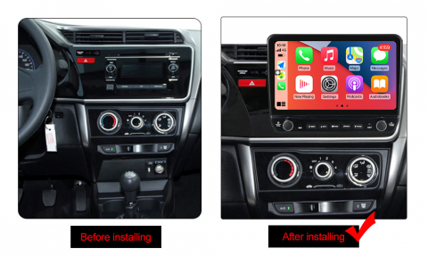 Navigatie dedicata City 2014-2017 cu butoane rotative model 2024, 9 Inch, 2GB RAM 32GB ROM, Quadcore, Android 13, WiFi, Bluetooth, Magazin Play [4]