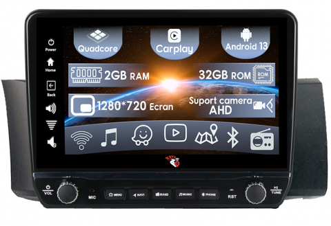 Subaru - Navigatie dedicata BRZ 2012-2016, Toyota GT 86 cu butoane rotative model 2024, 9 Inch, 2GB RAM 32GB ROM, Quadcore, Android 13, WiFi, Bluetooth, Magazin Play