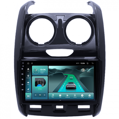 (Resigilata) Navigatie dedicata Dacia Duster 2015, 9 inch, 2 GB RAM 32GB ROM, Quadcore, Android 13, IPS, Full HD, Aplicatii, Mirrorlink, Bluethoot, Suport camere AHD [4]
