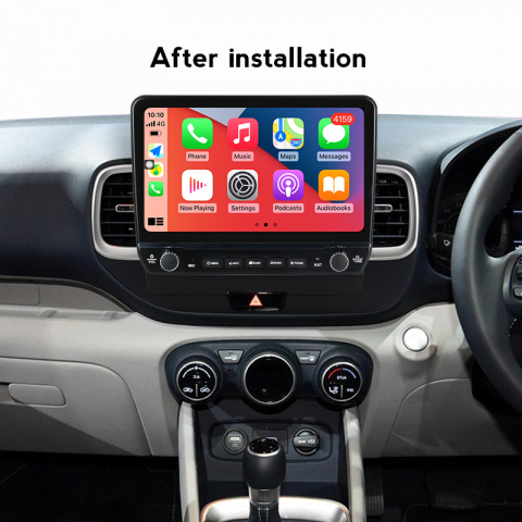 Navigatie dedicata Venue 2019-2020 cu butoane rotative model 2024, 9 Inch, 2GB RAM 32GB ROM, Quadcore, Android 13, WiFi, Bluetooth, Magazin Play [2]