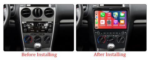 Navigatie dedicata Mazda 6 2004-2015 cu butoane rotative model 2024, 9 Inch, 2GB RAM 32GB ROM, Quadcore, Android 13, WiFi, Bluetooth, Magazin Play [4]