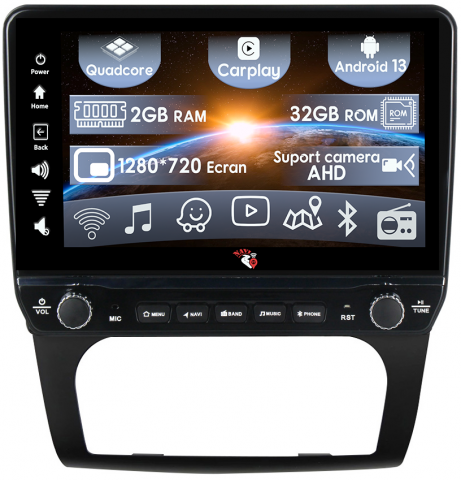 Teana Altima 2008-2012 - Navigatie dedicata Teana Altima 2008-2012 cu butoane rotative model 2024, 9 Inch, 2GB RAM 32GB ROM, Quadcore, Android 13, WiFi, Bluetooth, Magazin Play