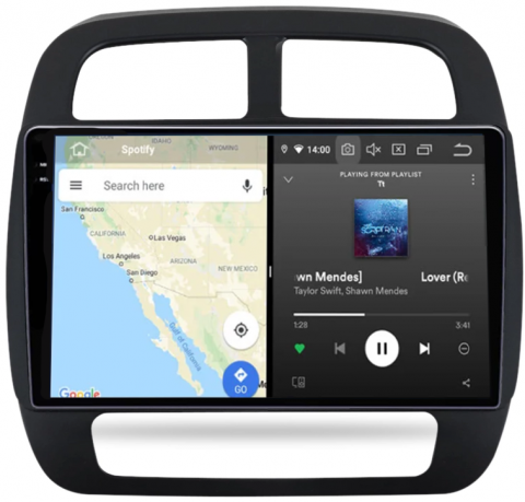 Navigatie dedicata Dacia Spring dupa 2021, 12GB RAM 256GB ROM, Android 13, Rezolutie 2K, Display QLED, 10", DSP, Carplay, Android Auto, Internet, Youtube, Waze, Wi Fi, USB [7]