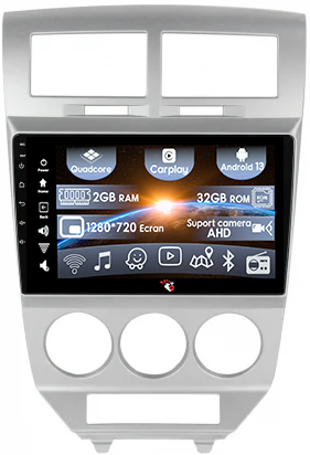 Navigatii Dedicate - (Resigilata) Navigatie dedicata Dodge Caliber 2007-2014, Android 13, Wireless Carplay si Android auto 2GB RAM 32 ROM, Display IPS 10 inch Full HD, Suport camere AHD