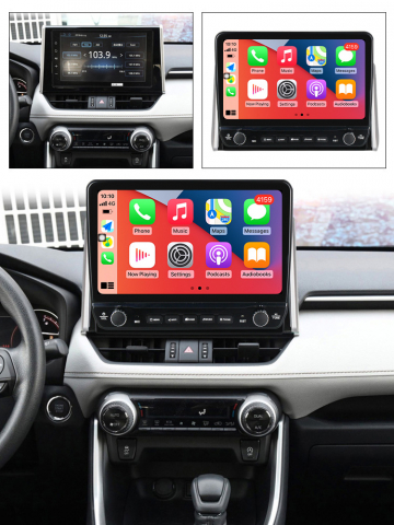 Navigatie dedicata RAV4 2018-2020 cu butoane rotative model 2024, 10 Inch, 2GB RAM 32GB ROM, Quadcore, Android 13, WiFi, Bluetooth, Magazin Play [3]