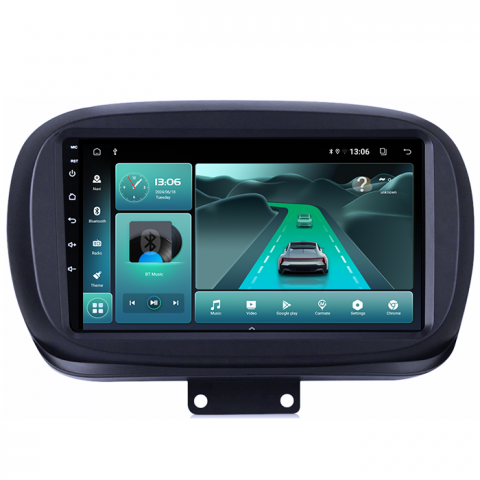 (Resigilata) Navigatie dedicata Fiat 500X 2014-2020, 2GB RAM 32GB ROM, Android 13, Display 9", Full HD, Internet ,Aplicatii , Waze , Wi Fi , Usb , Bluetooth , Mirrorlink, Suport camere AHD [5]