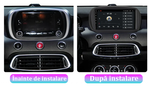 (Resigilata) Navigatie dedicata Fiat 500X 2014-2020, 2GB RAM 32GB ROM, Android 13, Display 9", Full HD, Internet ,Aplicatii , Waze , Wi Fi , Usb , Bluetooth , Mirrorlink, Suport camere AHD [4]