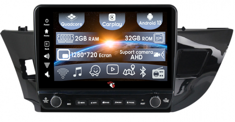 COROLLA 2013-2018 - Navigatie dedicata Corolla 2012-2016 cu butoane rotative model 2024, 10 Inch, 2GB RAM 32GB ROM, Quadcore, Android 13, WiFi, Bluetooth, Magazin Play