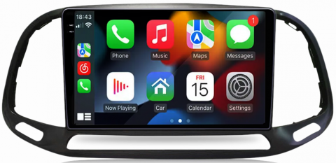 Navigatie dedicata Fiat Doblo 2015-2019, 12GB RAM 256GB ROM, Android 13, Rezolutie 2K, Display QLED, 9", DSP, Carplay, Android Auto, Internet, Youtube, Waze, Wi Fi, USB [2]