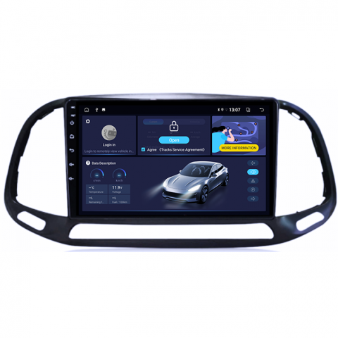 (Resigilata) Navigatie dedicata Fiat Doblo 2015-2019, 2GB RAM 32GB ROM, Android 13 , Display 9 " FULL HD, Internet ,Aplicatii , Waze , Wi Fi , Usb , Bluetooth , Mirrorlink, Suport camere AHD [6]