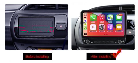 Navigatie dedicata Vitz 2016-2020 cu butoane rotative model 2024, 9 Inch, 2GB RAM 32GB ROM, Quadcore, Android 13, WiFi, Bluetooth, Magazin Play [4]