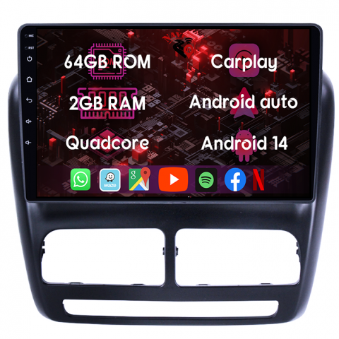 (Resigilata) Navigatie dedicata Fiat Doblo 2015, Android 13, Wireless Carplay si Android auto 2GB RAM 32 ROM, Display IPS Full HD, 10 inch, Microfon Extern, Suport camere AHD [7]
