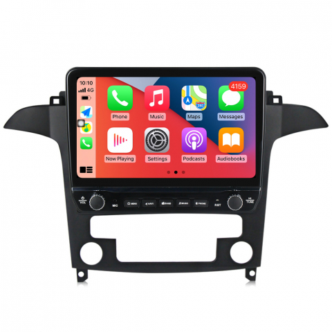 S-Max (2006-2015) - Navigatie dedicata S-MAX 2006-2015 cu butoane rotative model 2024, 4 GB RAM 64 ROM, Quadcore, Android 13, Display QLED, 9", DSP, Carplay, Android Auto, Internet, Youtube , Waze , WI-FI