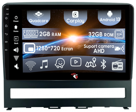 Navigatii 2GB RAM - (Resigilata) Navigatie dedicata Fiat Perla 9 2009 Idea 2011-2014, 2GB RAM 32GB ROM, Quad Core, Display 9" IPS Full HD, Carplay, Android 13, Bluetooth, Magazin Play, Suport camere AHD