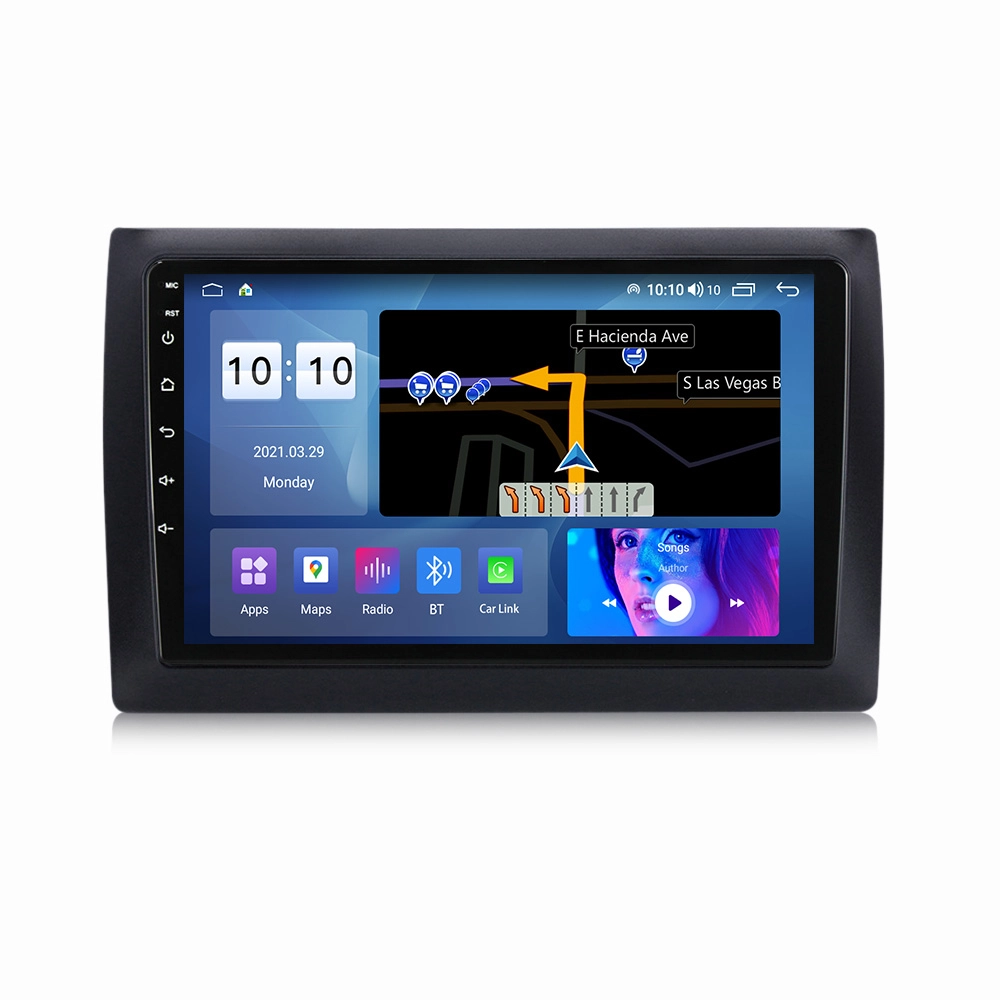Navigatie dedicata Fiat Stilo 2010, 4GB RAM 64GB ROM, Octacore, Android 13, Display QLED 9", DSP, Carplay, Android Auto, Internet, Youtube, Waze, WIFI, Bluetooth [2]