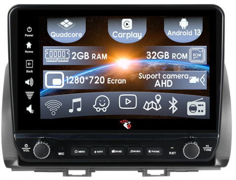 bB 2 2005-2016 - Navigatie dedicata RAV4 2018-2020 cu butoane rotative model 2024, 10 Inch, 2GB RAM 32GB ROM, Quadcore, Android 13, WiFi, Bluetooth, Magazin Play