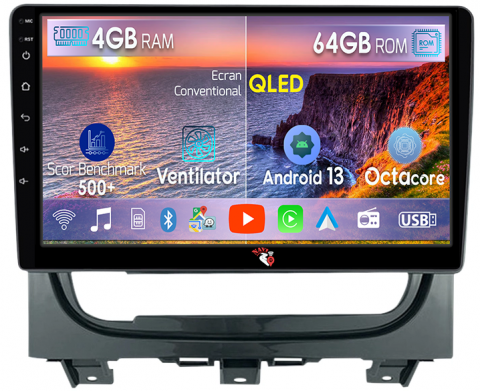Strada Idea 2012-2016 - Navigatie dedicata Fiat Strada Idea 2012-2016, 4GB RAM 64GB ROM, Octacore, Android 13, Display QLED 9", DSP, Carplay, Android Auto, Internet, Youtube, Waze, WIFI, Bluetooth