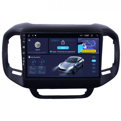 (Resigilata) Navigatie dedicata Fiat Toro 2016-2019, 2GB RAM 32GB ROM, Quad Core, Display 9" IPS Full HD, Carplay, Android 13, Bluetooth, Magazin Play, Suport AHD [5]