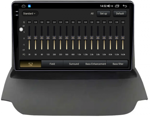 Navigatie dedicata Ford Ecosport 2013-2016, 12GB RAM 256GB ROM, Android 13, Rezolutie 2K, Display QLED, 9", DSP, Carplay, Android Auto, Internet, Youtube, Waze, Wi Fi, USB [3]