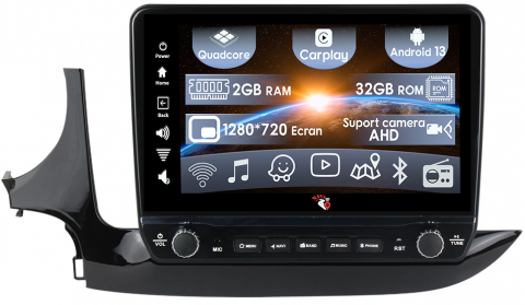 Opel - Navigatie dedicata Encore 2016-2018 cu butoane rotative model 2024, 9 Inch, 2GB RAM 32GB ROM, Quadcore, Android 13, WiFi, Bluetooth, Magazin Play