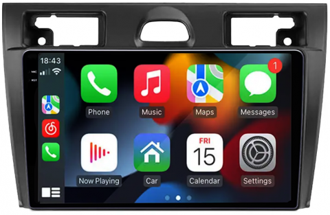 Navigatie dedicata Ford Fiesta Mk5 2002-2008, 12GB RAM 256GB ROM, Android 13, Rezolutie 2K, Display QLED, 9", DSP, Carplay, Android Auto, Internet, Youtube, Waze, Wi Fi, USB [1]