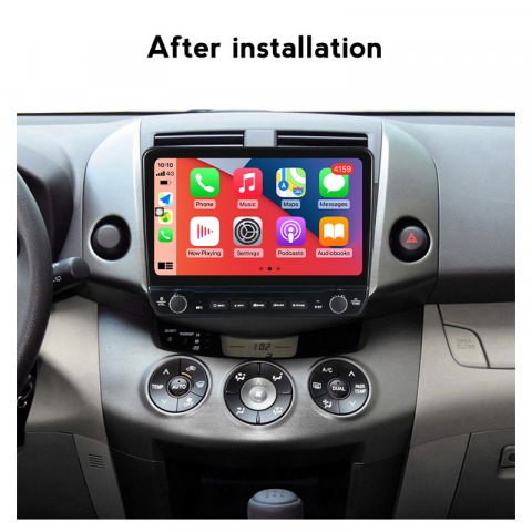Navigatie dedicata RAV4 2005-2013 cu butoane rotative model 2024, 9 Inch, 2GB RAM 32GB ROM, Quadcore, Android 13, WiFi, Bluetooth, Magazin Play [1]