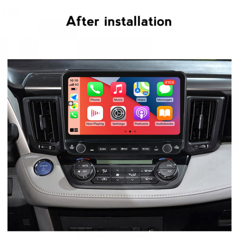 Navigatie dedicata RAV4 2013-2018 cu butoane rotative model 2024, 9 Inch, 2GB RAM 32GB ROM, Quadcore, Android 13, WiFi, Bluetooth, Magazin Play [2]