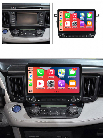 Navigatie dedicata RAV4 2013-2018 cu butoane rotative model 2024, 9 Inch, 2GB RAM 32GB ROM, Quadcore, Android 13, WiFi, Bluetooth, Magazin Play [3]