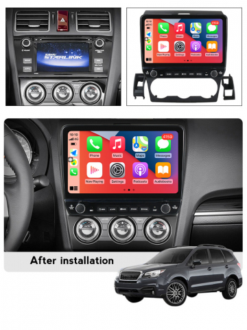 Navigatie dedicata Forester 2015-2017 cu butoane rotative model 2024, 9 Inch, 2GB RAM 32GB ROM, Quadcore, Android 13, WiFi, Bluetooth, Magazin Play [3]