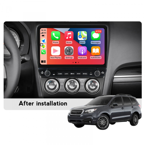 Navigatie dedicata Forester 2015-2017 cu butoane rotative model 2024, 9 Inch, 2GB RAM 32GB ROM, Quadcore, Android 13, WiFi, Bluetooth, Magazin Play [2]