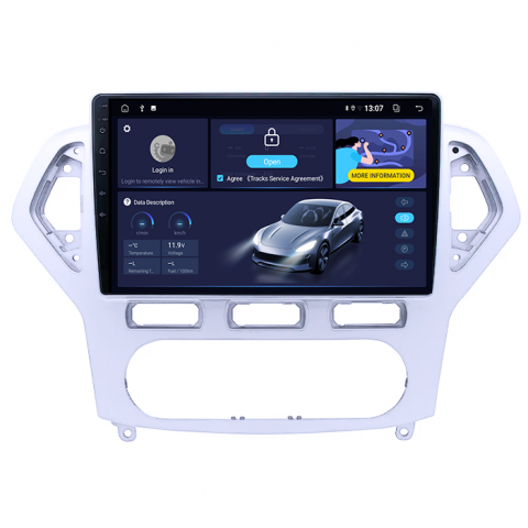 (Resigilata) Navigatie dedicata Ford Mondeo 2006-2010, 2GB RAM 32GB ROM, Quad Core, Display 10" IPS Full HD, Carplay, Android 13, Bluetooth, Magazin Play, Suport camere AHD [3]