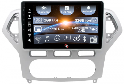 Mondeo 2010-2014 - (Resigilata) Navigatie dedicata Ford Mondeo 2006-2010, 2GB RAM 32GB ROM, Quad Core, Display 10" IPS Full HD, Carplay, Android 13, Bluetooth, Magazin Play, Suport camere AHD