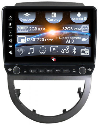 Soul 2010-2013 - Navigatie dedicata Soul 2010-2013 cu butoane rotative model 2024, 9 Inch, 2GB RAM 32GB ROM, Quadcore, Android 13, WiFi, Bluetooth, Magazin Play