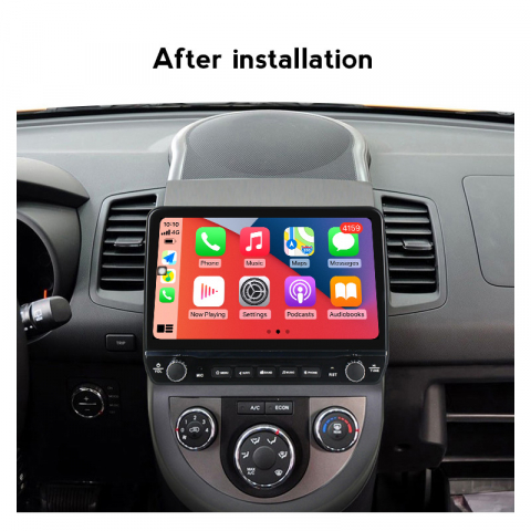 Navigatie dedicata Soul 2010-2013 cu butoane rotative model 2024, 9 Inch, 2GB RAM 32GB ROM, Quadcore, Android 13, WiFi, Bluetooth, Magazin Play [2]