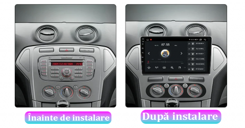 (Resigilata) Navigatie dedicata Ford Mondeo 2007-2010, 2GB RAM 32GB ROM, Quad Core, Display 10" IPS Full HD, Carplay, Android 13, Bluetooth, Magazin Play, Suport camere AHD [4]