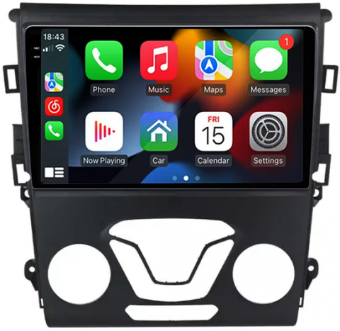 Navigatie dedicata Ford Mondeo 2014-2019, 12GB RAM 256GB ROM, Android 13, Rezolutie 2K, Display QLED, 9", DSP, Carplay, Android Auto, Internet, Youtube, Waze, Wi Fi, USB [1]