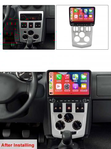 Navigatie dedicata L90 2004-2009 cu butoane rotative model 2024, 9 Inch, 2GB RAM 32GB ROM, Quadcore, Android 13, WiFi, Bluetooth, Magazin Play [3]