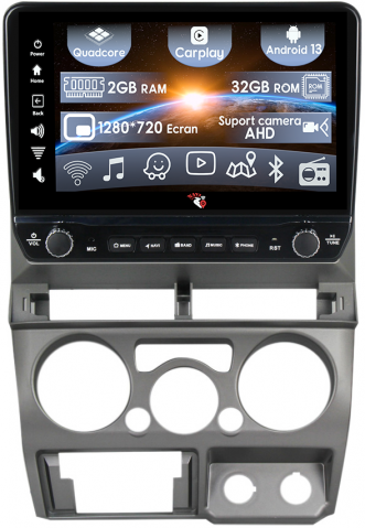 Isuzu - Navigatie dedicata D-Max 2007-2011 cu butoane rotative model 2024, 9 Inch, 2GB RAM 32GB ROM, Quadcore, Android 13, WiFi, Bluetooth, Magazin Play