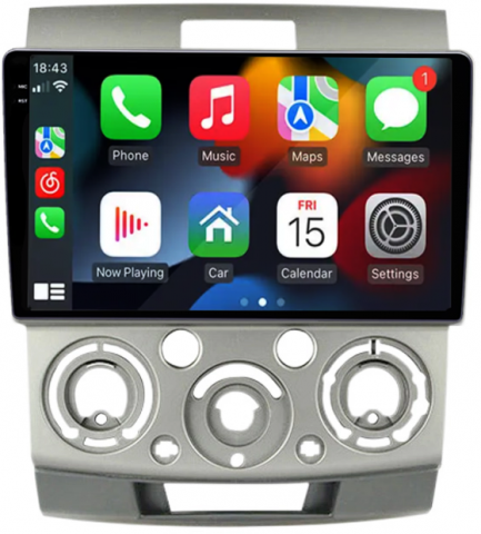 Navigatie dedicata Ford Ranger 2006-2011, 12GB RAM 256GB ROM, Android 13, Rezolutie 2K, Display QLED, 9", DSP, Carplay, Android Auto, Internet, Youtube, Waze, Wi Fi, USB [1]