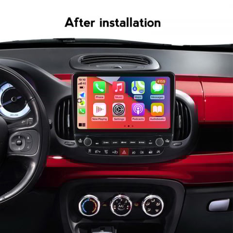 Navigatie dedicata Fiat 500L 2012-2017 cu butoane rotative model 2024, 9 Inch, 2GB RAM 32GB ROM, Quadcore, Android 13, WiFi, Bluetooth, Magazin Play [2]
