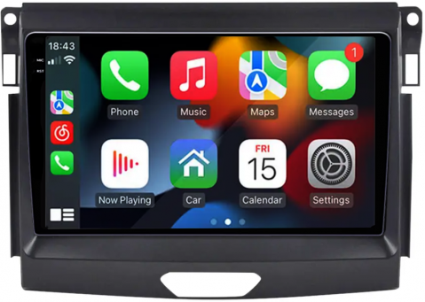 Navigatie dedicata Ford Ranger 2015-2020, 12GB RAM 256GB ROM, Android 13, Rezolutie 2K, Display QLED, 9", DSP, Carplay, Android Auto, Internet, Youtube, Waze, Wi Fi, USB [1]