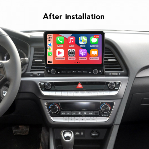 Navigatie dedicata Sonata 7 2017-2019 cu butoane rotative model 2024, 9 Inch, 2GB RAM 32GB ROM, Quadcore, Android 13, WiFi, Bluetooth, Magazin Play [2]