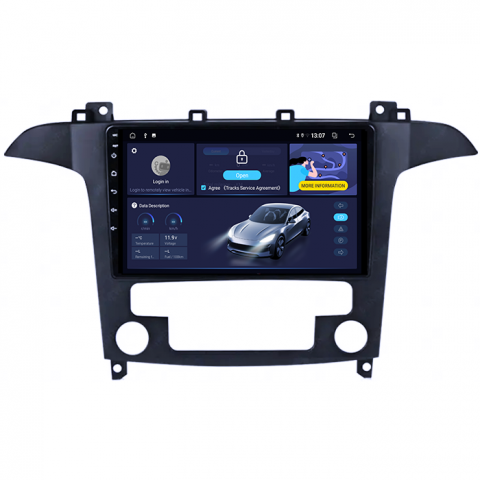 (Resigilata) Navigatie dedicata Ford S-Max 2006-2015, 2GB RAM 32GB ROM, Quad Core, Display 9" IPS Full HD, Carplay, Android 13, Bluetooth, Magazin Play, Suport camere AHD [3]